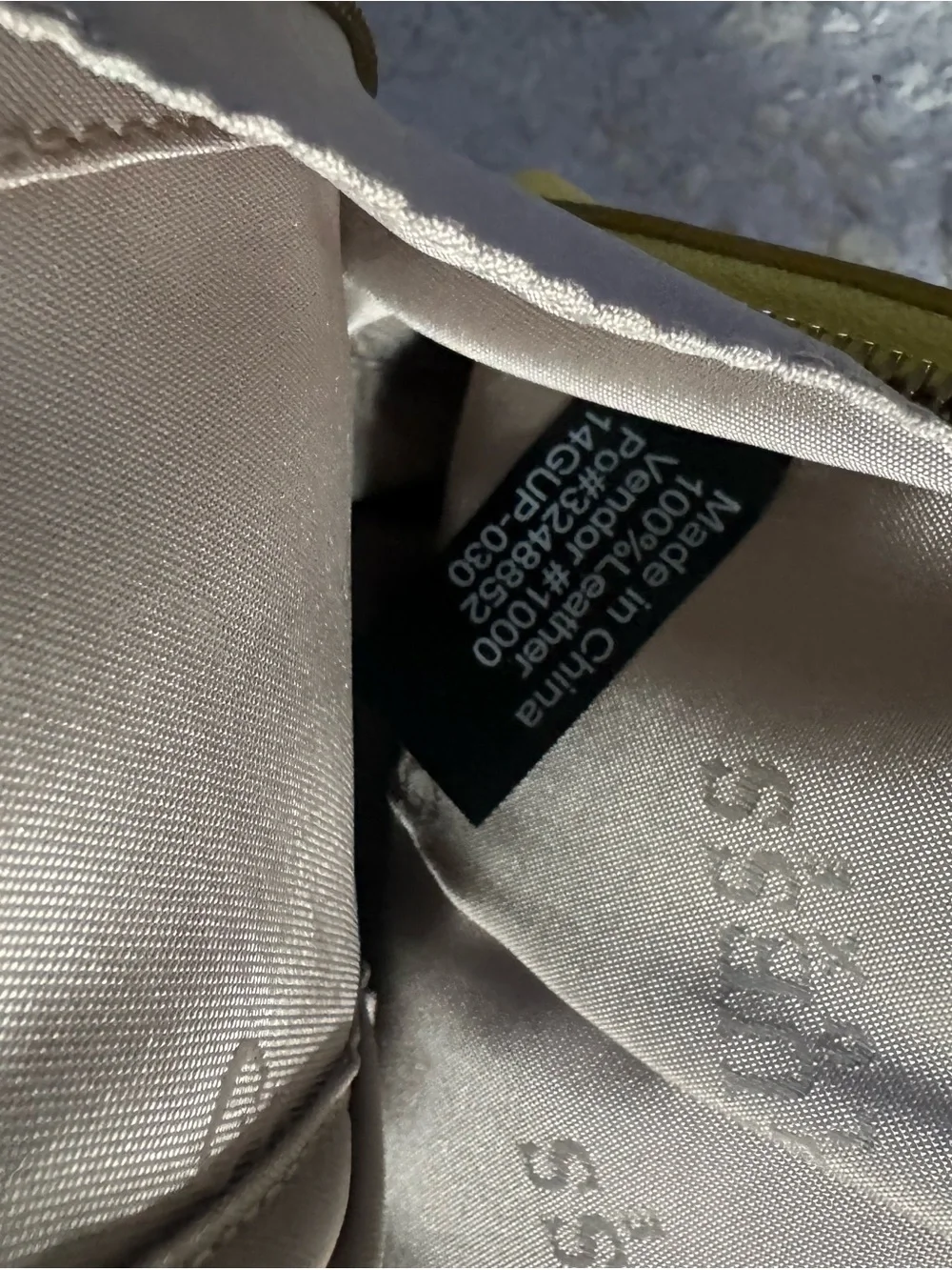 GUESS Yellow Dome Satchel with Top Handles - Picture 7 of 7